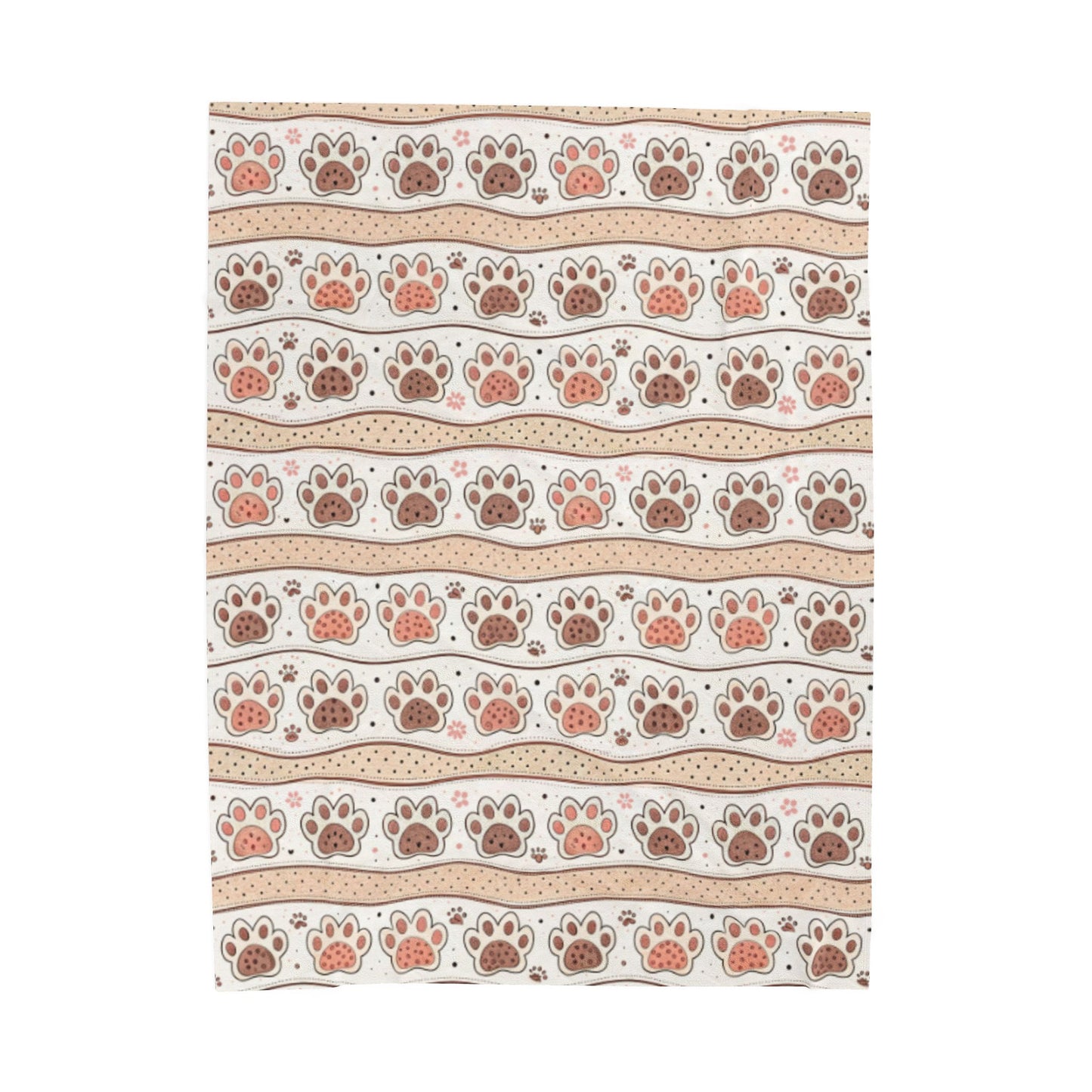 Cozy Velveteen Plush Blanket with Adorable Paw Print Design, Perfect for Pet Lovers, Gifts for Animal Lovers, Home Decor, Snuggle Up [...]
