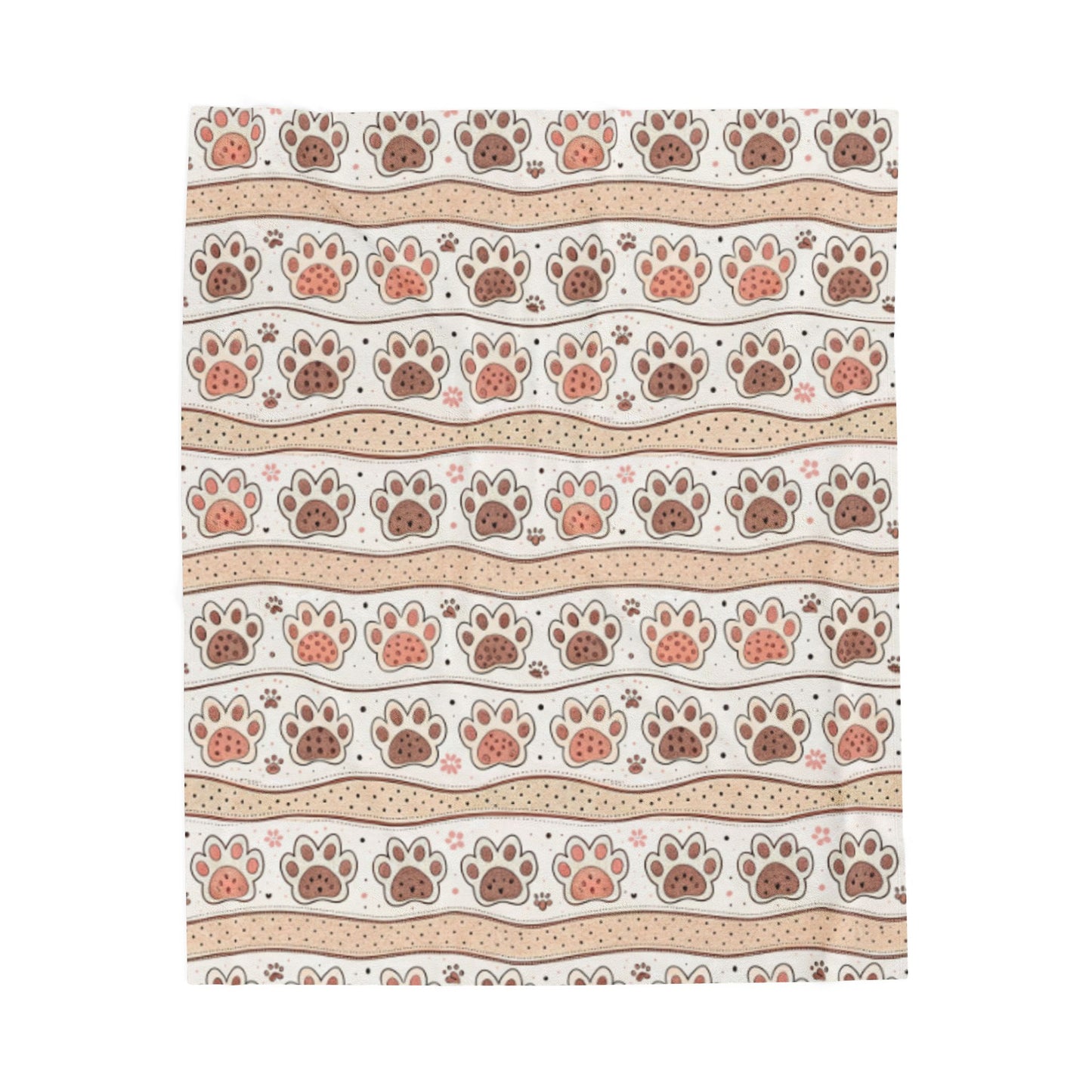 Cozy Velveteen Plush Blanket with Adorable Paw Print Design, Perfect for Pet Lovers, Gifts for Animal Lovers, Home Decor, Snuggle Up [...]