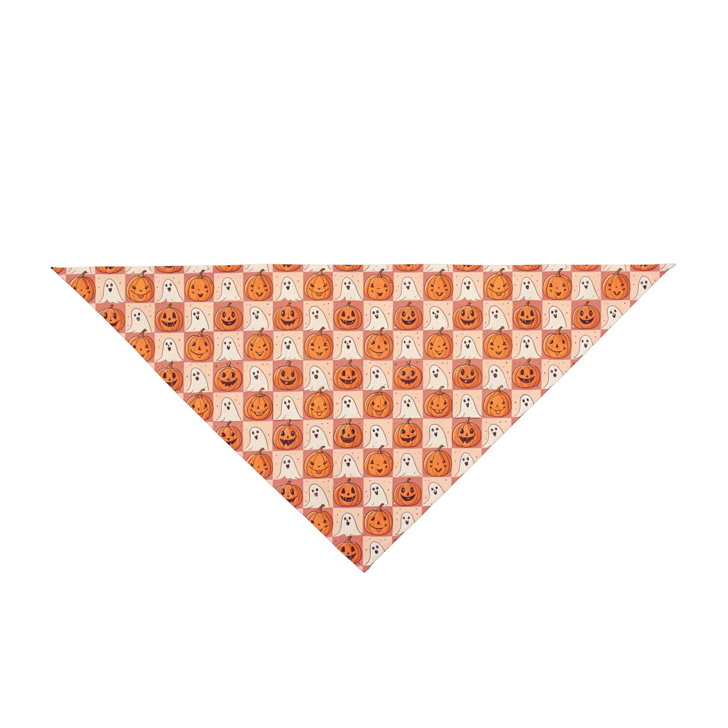 Halloween Dog Bandana | Pumpkin & Ghost Fall Pet Accessory | Cute Autumn Outfit for Dogs