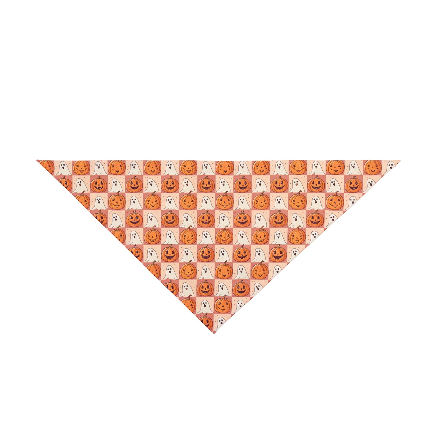 Halloween Dog Bandana | Pumpkin & Ghost Fall Pet Accessory | Cute Autumn Outfit for Dogs