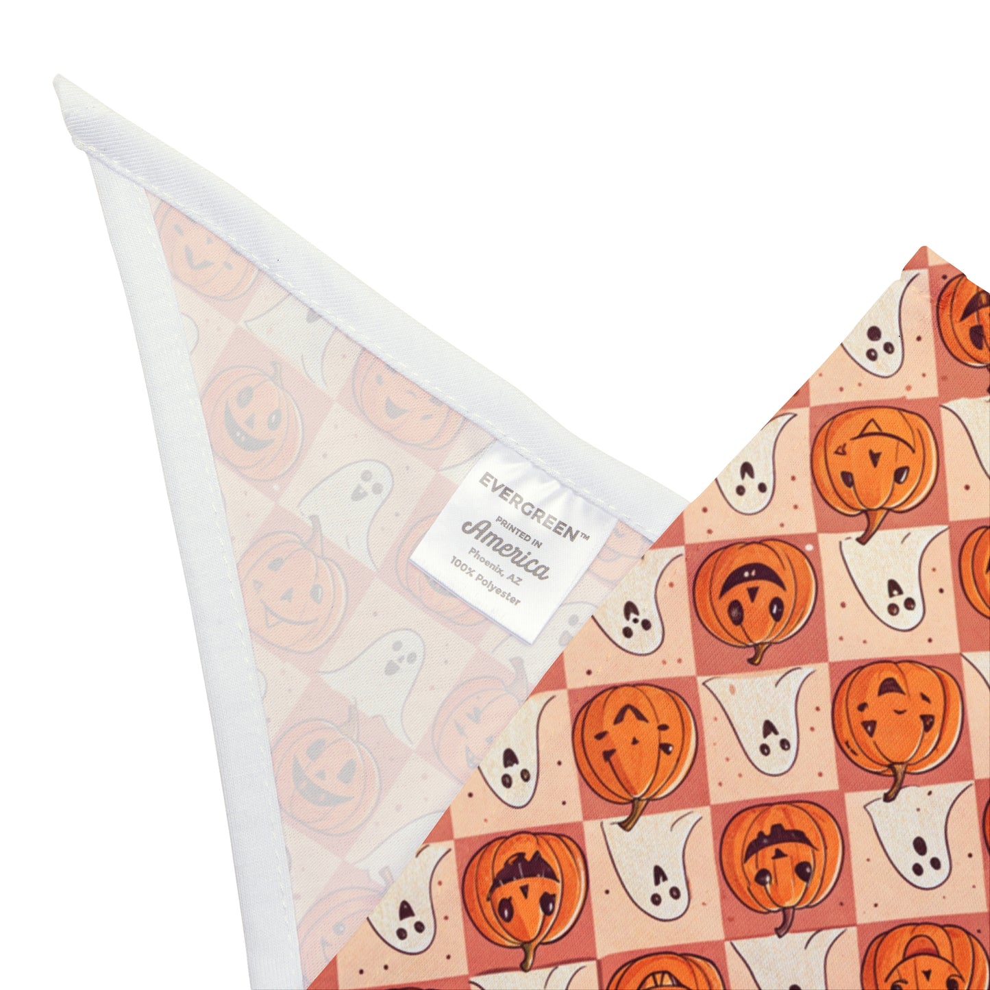 Halloween Dog Bandana | Pumpkin & Ghost Fall Pet Accessory | Cute Autumn Outfit for Dogs