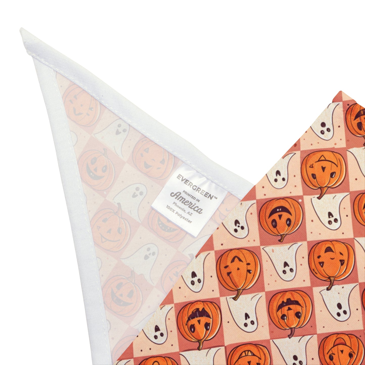 Halloween Dog Bandana | Pumpkin & Ghost Fall Pet Accessory | Cute Autumn Outfit for Dogs